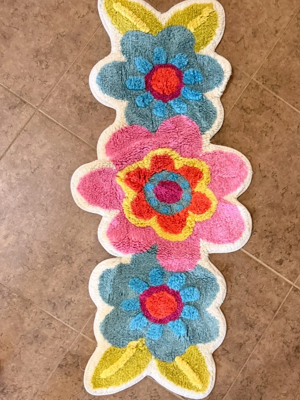 Flower Power Bath Mat